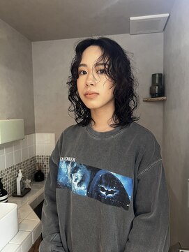 ネルケ 立川(nelke) レイヤーカット/ニュアンスパーマ