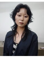 レコ 渋谷(LECO)&nbsp;癖毛生かしハイレイヤーデザインカットウルフカット