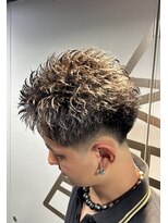 ライズ 渋谷店(RISE) スパイキーショート×無造作パーマ