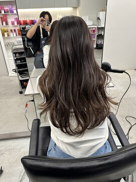 クレア 上大岡(CREA) ハイライトバレイヤージュダブルカラーケアブリーチ30代40代50代