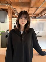 ティーヘア(t.hair)&nbsp;大人可愛いいレイヤーボブ/2wayバング/アッシュベージュ