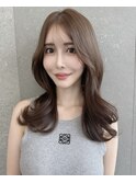 韓国顔周り/バタフライカット/ミディアムレイヤーカット北千住