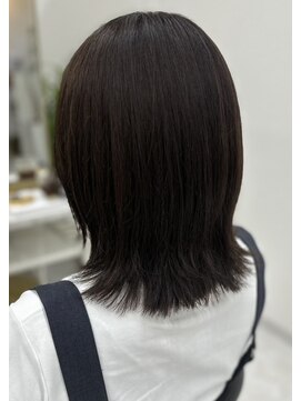 ヘアーメイク クーラ 行橋店(Hair make CURA) 髪質改善◎美髪大人可愛い外ハネボブ似合わせカット