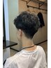 メンズカット+眉カット