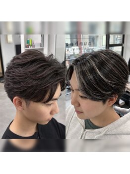 ナンバー 竪町(number+)の写真/実力派スタイリストが男性から見て"カッコイイ"をご提案！旬のトレンドスタイルも[number＋]にお任せ◎