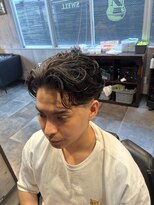 スウェル 七隈四ツ角店(SWELL)&nbsp;ニュアンスパーマ×テーパーフェード