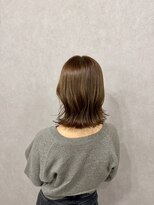 フランチェスカドットボブ(francesca.bob)&nbsp;ヘーゼルベージュ×ミディアムロブ【渡辺俊弥】梅田