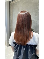 ツヤと髪 クリム(crim)&nbsp;髪質改善エステカラー　ミディアム　白髪染め　30代　40代