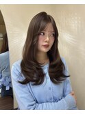 レイヤー/色気レイヤー/顔周りカット/艶カラー/透明感カラー