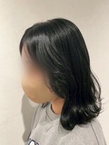 ヴィヴァーク 拝島駅前店(vivarc)&nbsp;赤み消しアッシュブルー透明感カラー