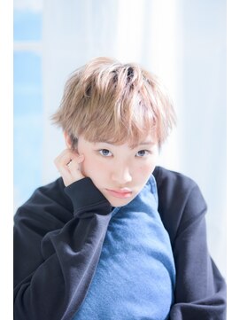 ネオリーブソラ 相模大野店(Neolive sola) ハイトーンショートヘア【sola:neolive相模大野店54】