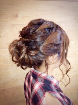 リリー(Lilly) 「Lilly」ゆる編みアップstyle♪