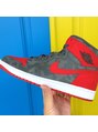 蒼い花 美容院 スニーカーも好き♪ＪＯＲＤＡＮシリーズは萌えますね。。。