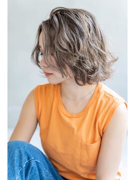 シエナ 渋谷(Siena) siena 外国人風パーマ×ブロンドベージュ