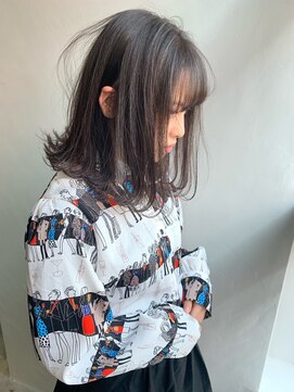 サングース(Sungoose) <sungooseTOKYO>毛先パーマことりベージュネオウルフ