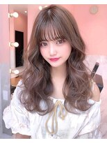 ルイ(LOUIS)&nbsp;【 LOUIS 】ブリーチなしのミルクティーアッシュ