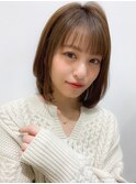 内巻きレイヤーボブ☆