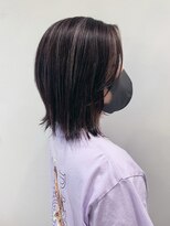 ルーン(roon)&nbsp;グレージュハイライト × 外ハネボブ