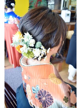 ベル(BELL) 卒業式・髪型・着付・ヘアスタイル【BELL用賀/桜新町】