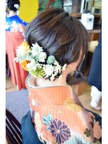 ベル(BELL) 卒業式・髪型・着付・ヘアスタイル【BELL用賀/桜新町】