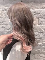 グランツヘアデザイン 四谷(GRANZ hair design) ラベンダーグレー×ホワイトピンク