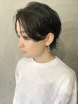 イデア(idea) 【ソフトウルフ×黒髪ショート】ヘアスナップ・山下