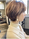 ショートレイヤー/大人ショート/表参道/30代40代50代