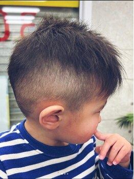 ベッピン 三原店(Beppin)の写真/【三原】《子供カット￥1500～》予約要らずで家族一緒に気軽に行ける、地域密着型サロン♪