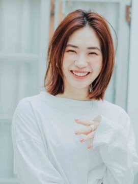 キングスベリー(Hair Relaxation King's Berry) 切りっぱなしでもガーリーに