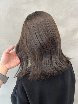 ペスカ 長町南店(pesca) 透明感グレージュ (ブリーチなし) OIKAWA