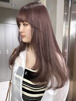 サイン 表参道(SIGN)&nbsp;ピンクベージュダブルカラーインナーカラーケアブリーチ