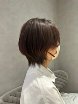 ジアン(GIEN) 伸ばしかけ/ショートレイヤー/オリーブブラウン@高岡