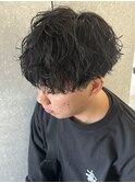 ツイストスパイラルパーマメンズパーマメンズマッシュ群馬県太田