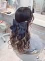 ヘアセットサロン ミント(Hair set salon MINT)&nbsp;推し活、生誕祭にも♪編み込みふわふわハーフアップ♪