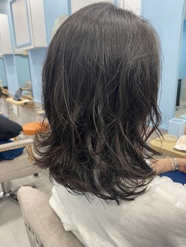 アンフィ 神奈川新町(Anphi) セットが楽チン☆レイヤー&デジタルパーマ