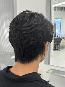 バース 梅田中崎町店(BIRTH) ニュアンスパーマセンターパートフェザーパーマ韓国大阪パーマ