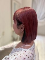 ナンバー ユアイロ 川崎(N° uairo)&nbsp;丸型卵形韓国顔まわりエアリーロング美髪ピンクブラウン川崎