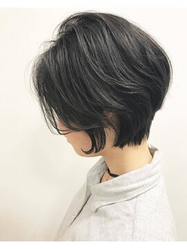 ハスコ(husco) 前下がりショートボブ
