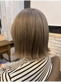 切りっぱなしボブ