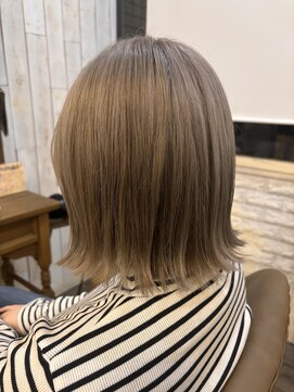 ルモ ヘアー 泉佐野ベイエリア店(Lumo hair) 切りっぱなしボブ