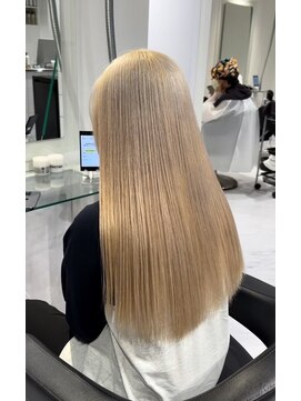ノット 表参道青山(knot) 美髪ブロンドブリーチカラー