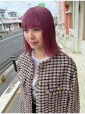 宜野湾#ブリーチカラー#レイヤーカット#インナーカラー#レイヤー