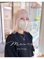 メルシー 福岡天神店(Merci) カラー☆/ケアブリーチ/トリプルカラー/福岡/天神/今泉/エクステ
