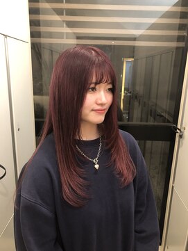 スタイル 成城学園前(STYLE) 韓国 レイヤー ボルドーカラー 成城