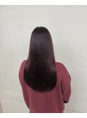 松山市 10代 20代 30代 ラベンダーカラー レイヤーカット