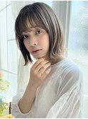 抜け感たっぷりシアーベージュ