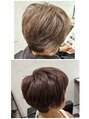 ロハスヘアー(Rohas Hair) 根元染め。REZOと潤髪シャンプー。艶感が凄い!