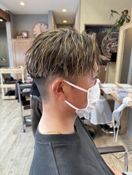 ヘア ロンドン カフェ(HAIR LONDON CAFE) ハイライトツイストスパイラル