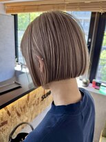 サニーサイドサロン(SUNNY SIDE SALON)&nbsp;ミニボブ/モード/ハイトーン/モカベージュ