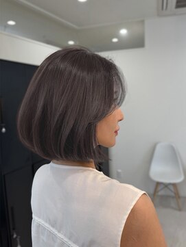 エトワ(ETOWA) ミディアム/ミディアムボブ/フレンチピンクカラー/透明感